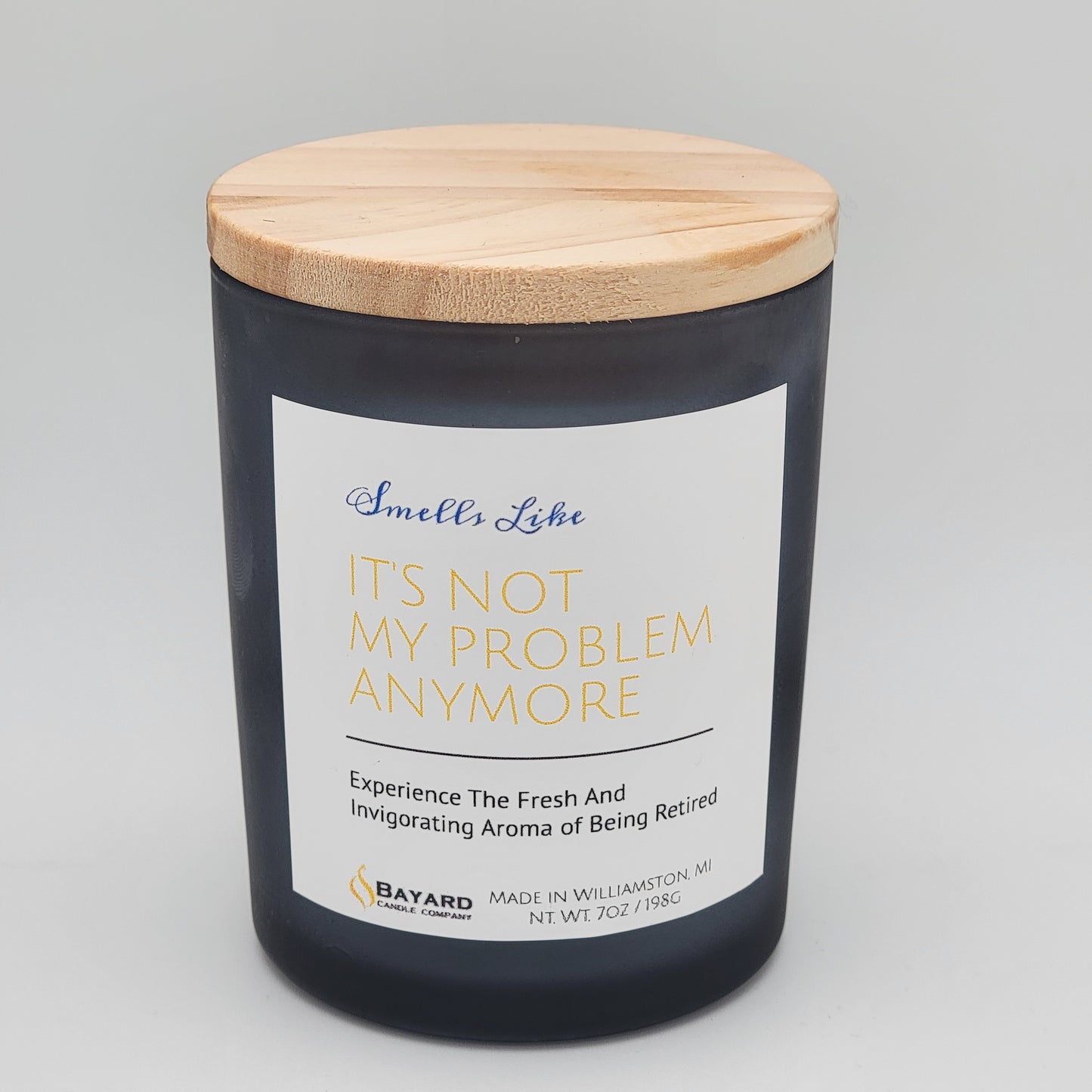 Frosted Retirement Soy Candle