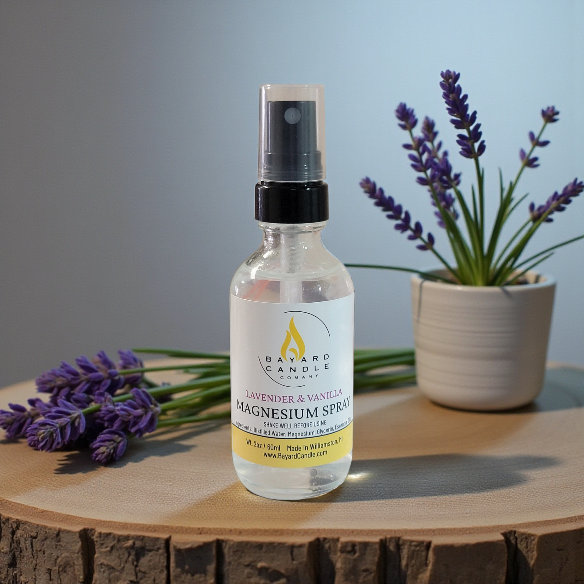 Lavender Magnesium Spray 