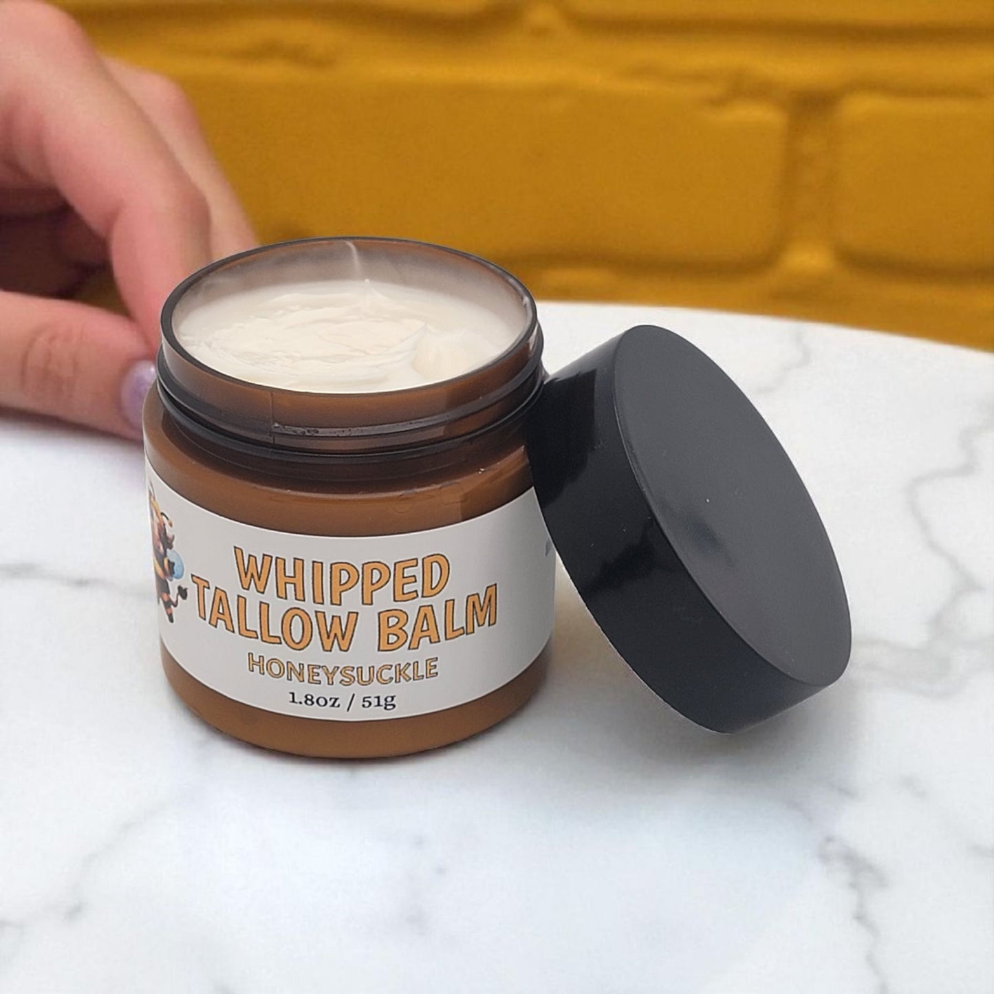 Whipped Tallow Balm Honeysuckle