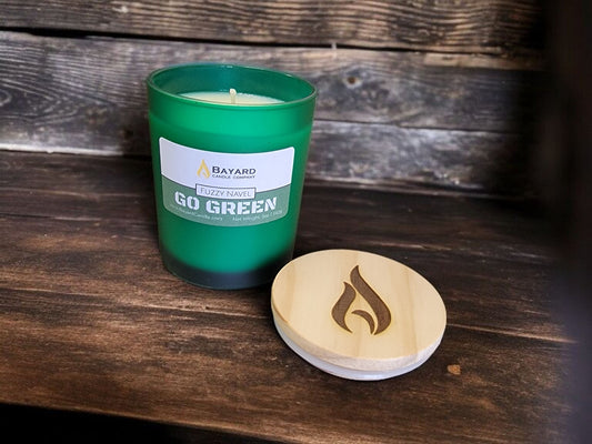 Frosted Go Green Candle