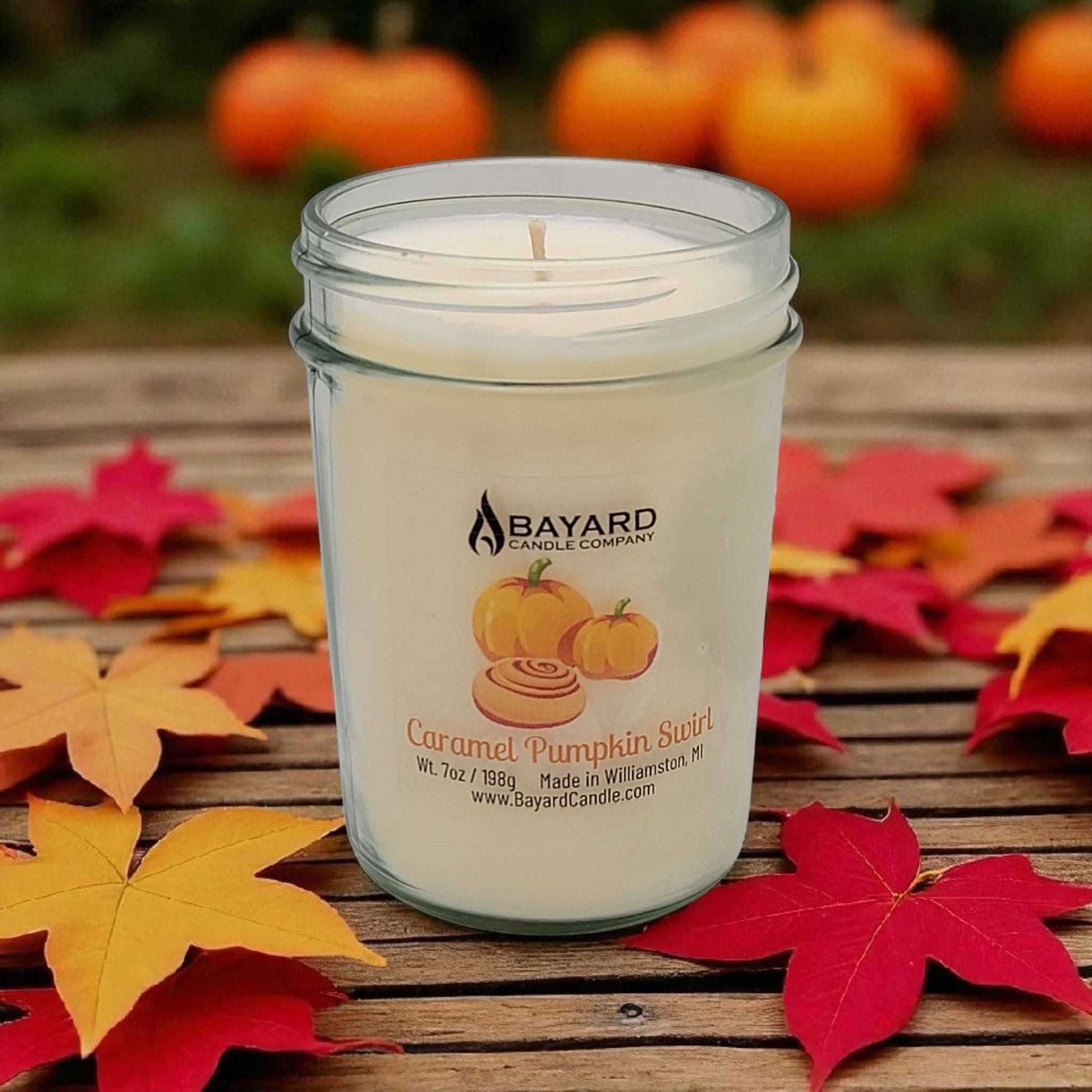 Caramel Pumpkin Swirl Soy Candle 7oz