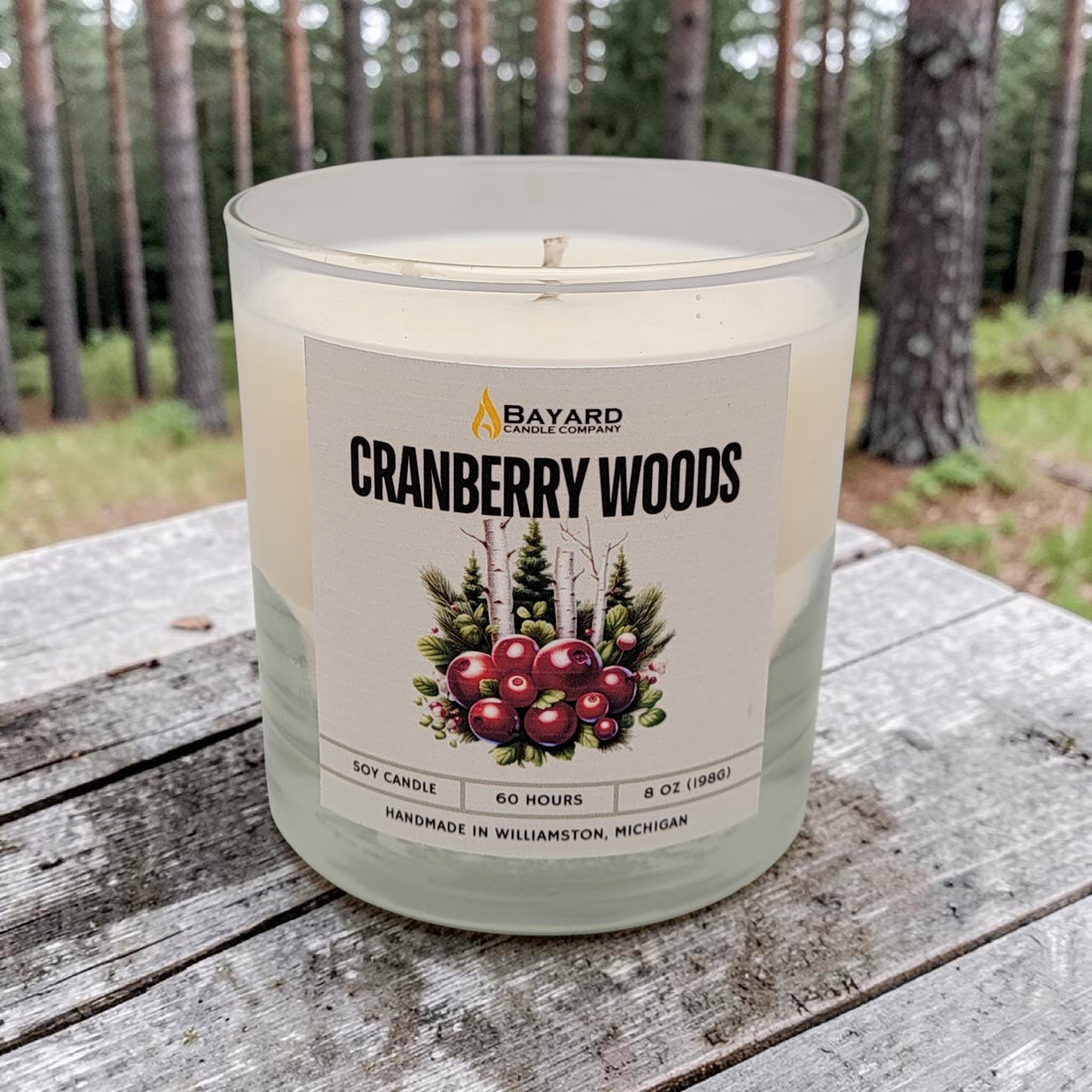 Cranberry Woods Soy Candle