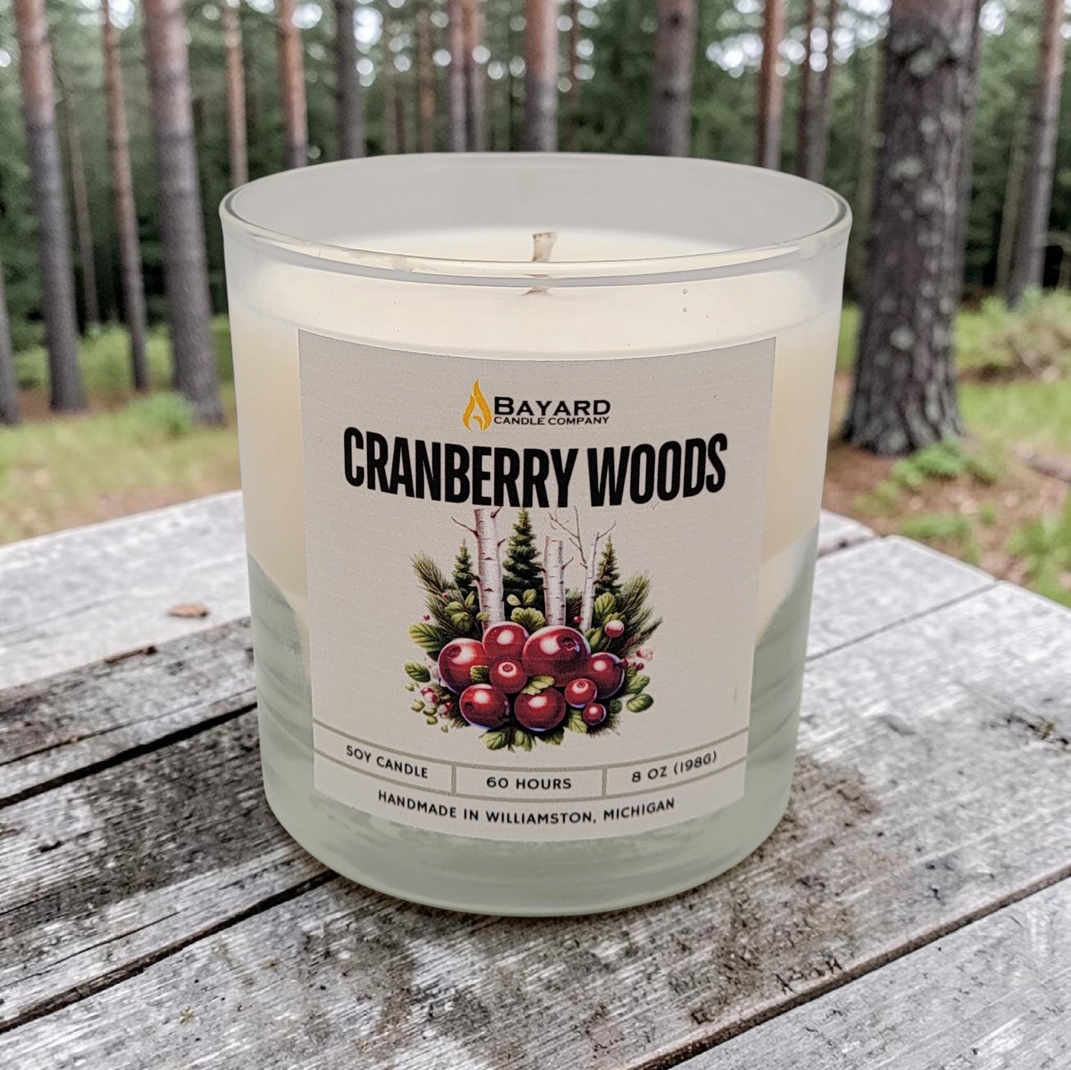 Cranberry Woods Soy Candle