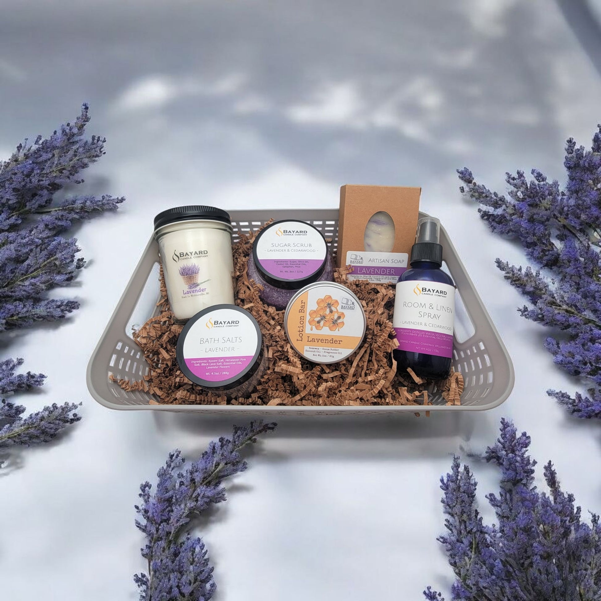 Lavender Dreams Collection in basket