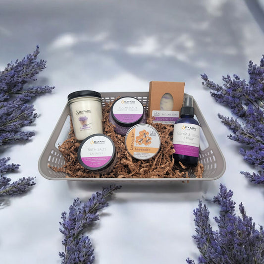 Lavender Dreams Collection in basket