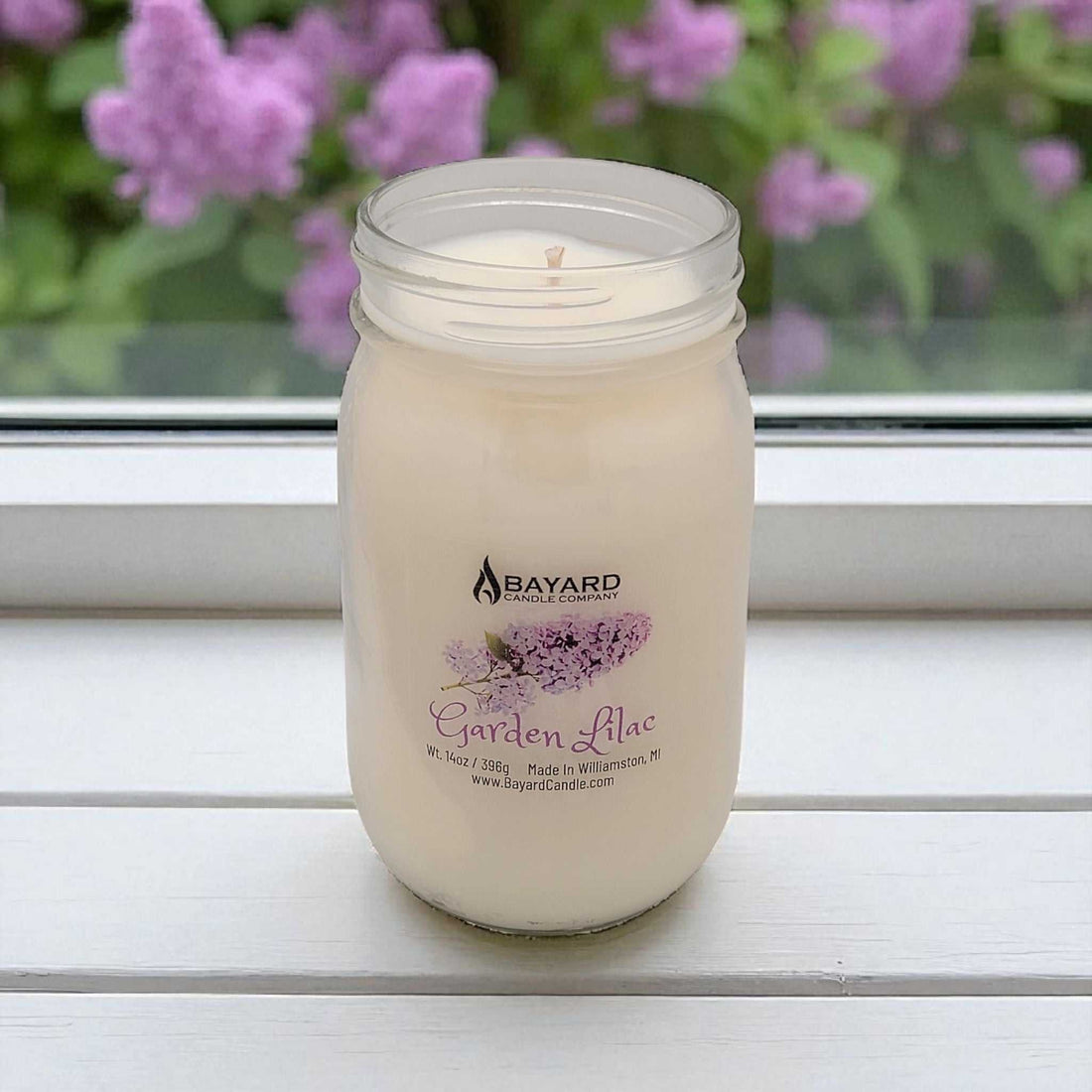 Garden Lilac Soy Candle 14oz 
