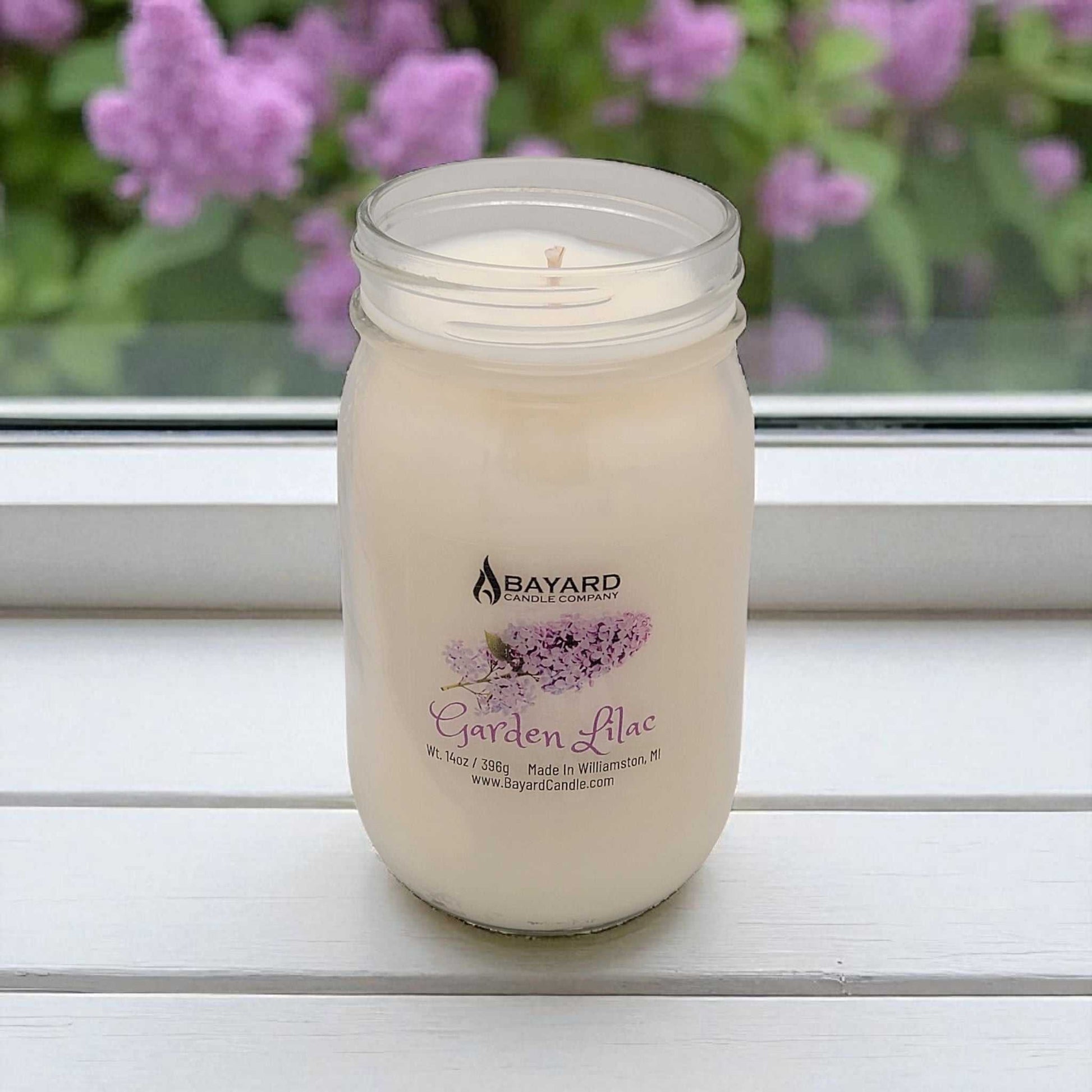 Garden Lilac Soy Candle 14oz 