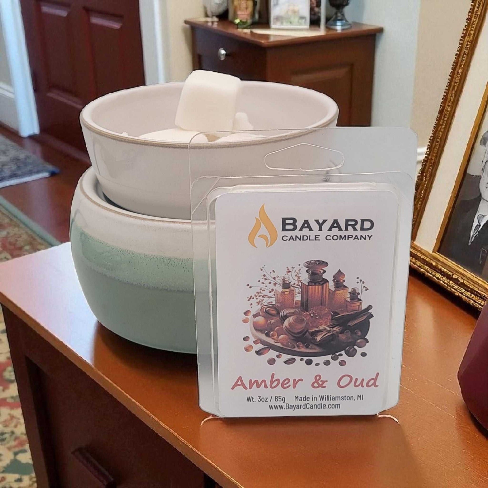 Amber and Oud Soy Wax Melt 