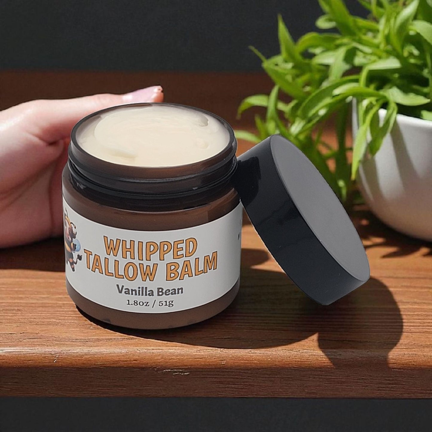 Whipped Tallow Balm Vanilla Bean