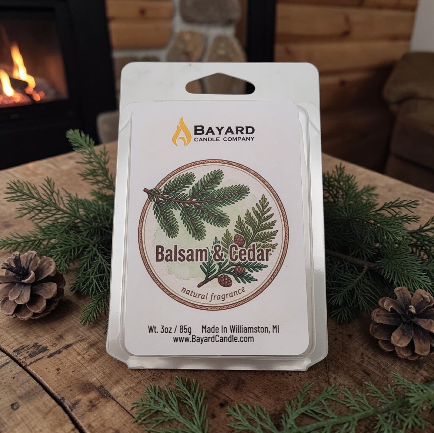 Balsam and Cedar Wax Melt