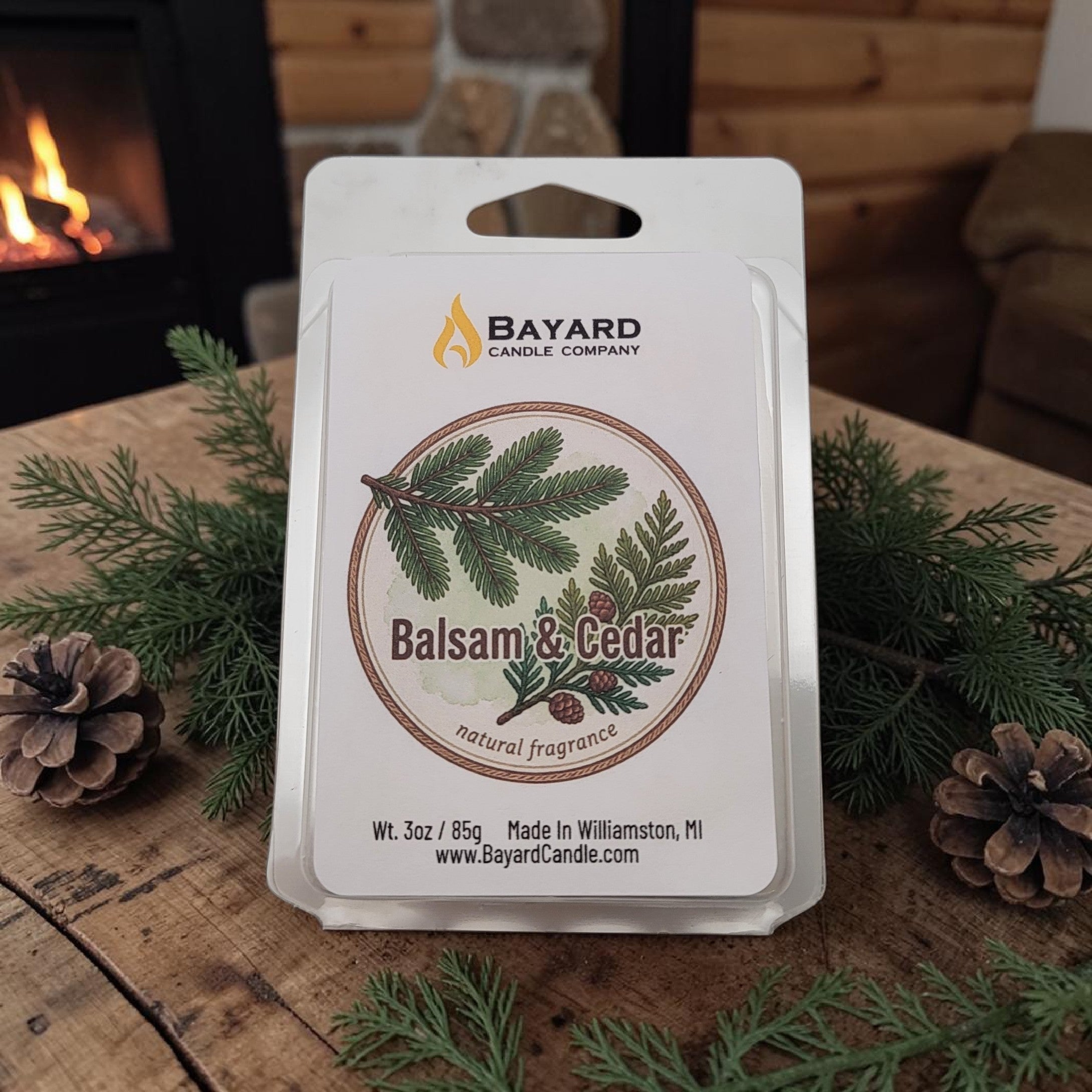 Balsam and Cedar Wax Melt