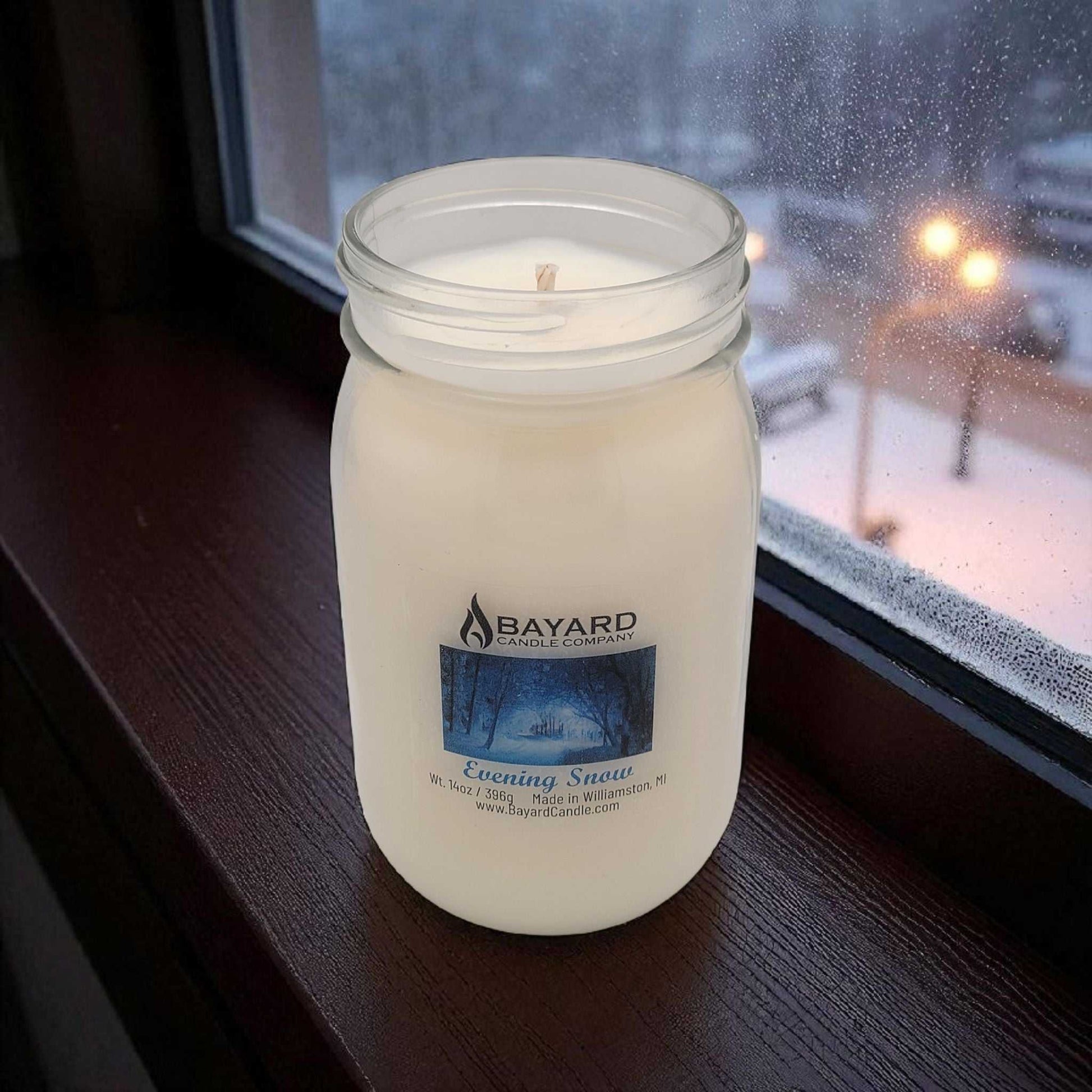 Evening Snow Soy Candle 14oz