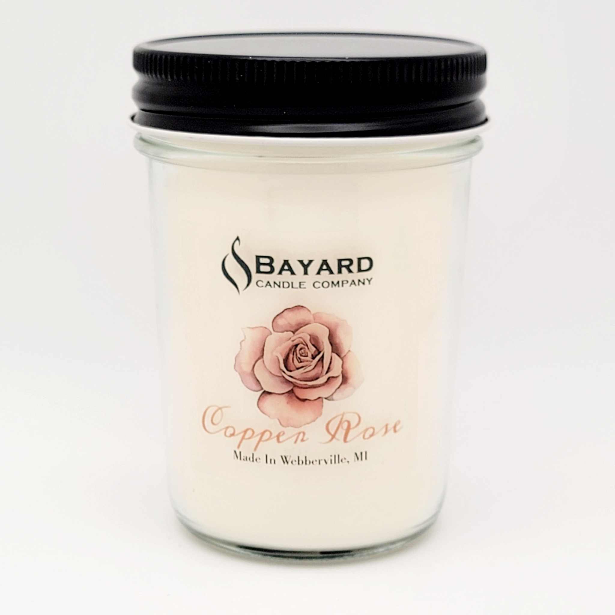 Copper Rose Soy Candle 8oz