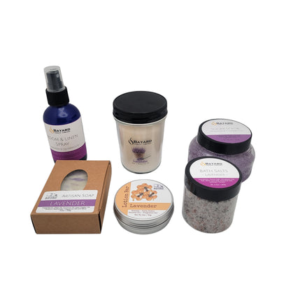 Lavender Dreams Collection on white background