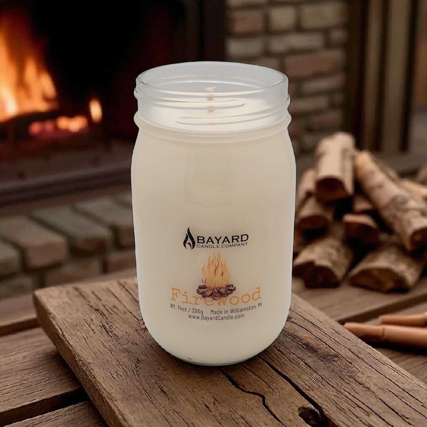 Firewood Soy Candle 14oz 
