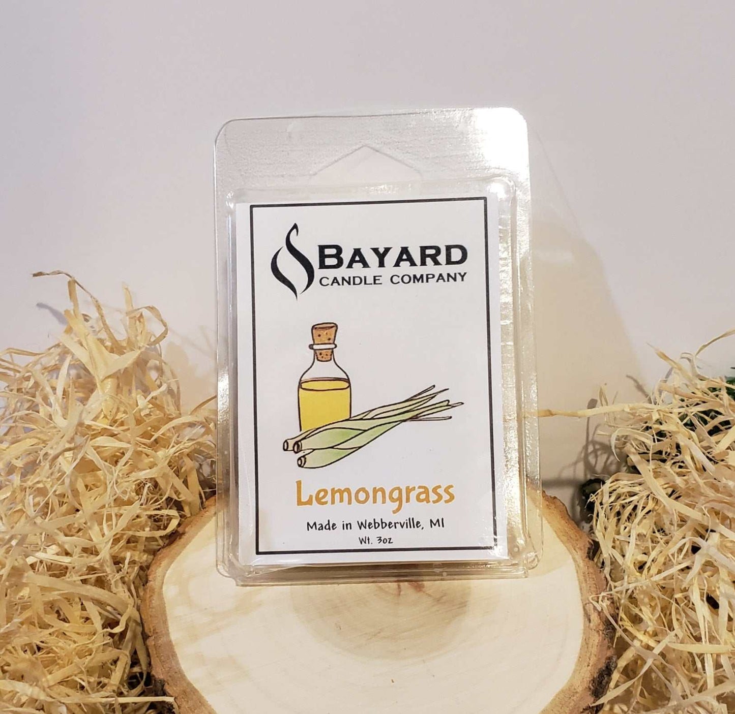 Lemongrass Soy Wax Melt by Bayard Candle Company