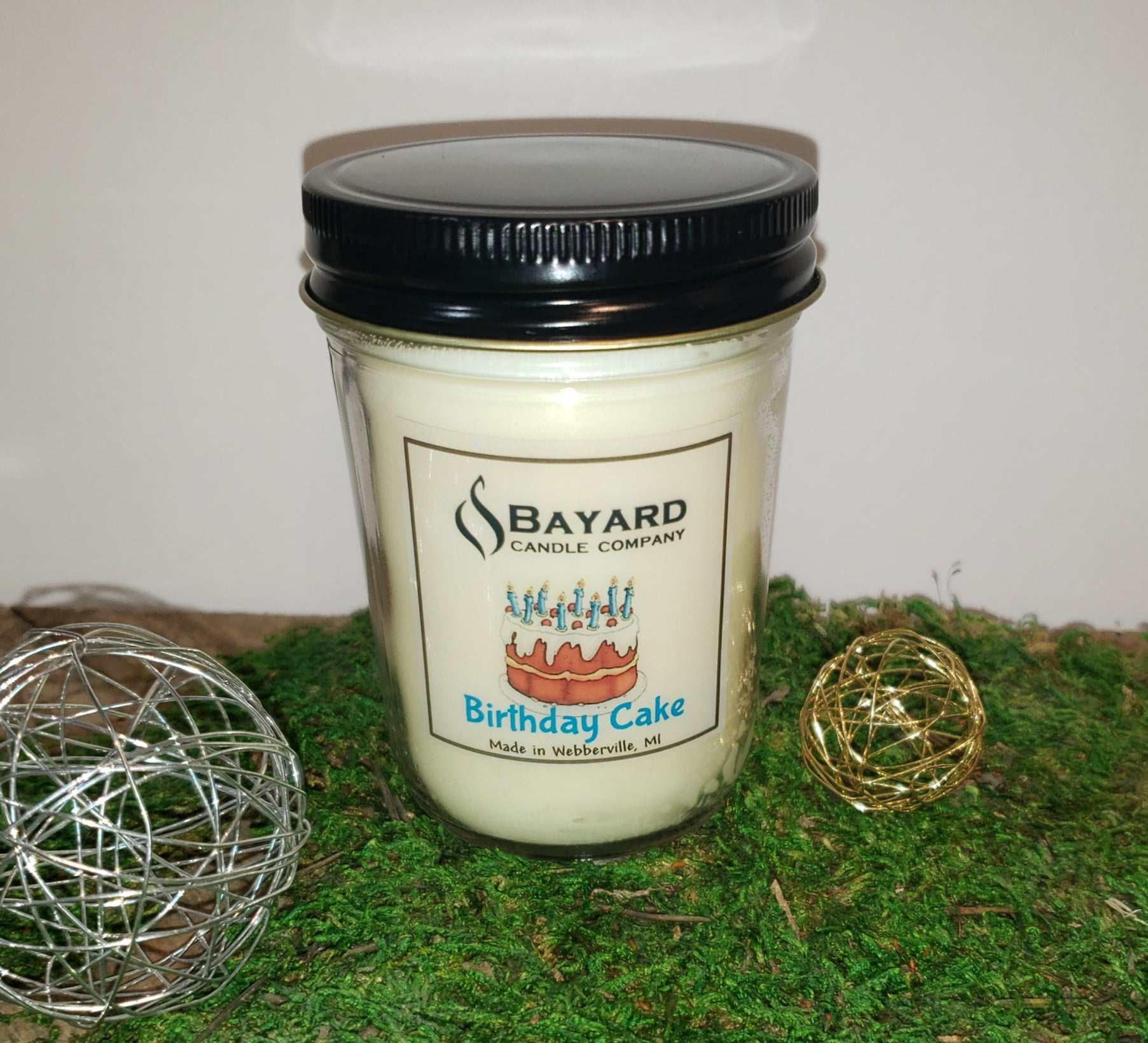 Birthday Cake Soy Candle 