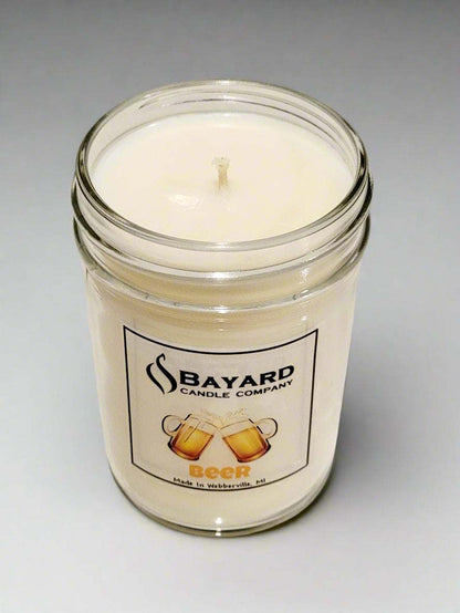 beer soy candle - 8oz top off