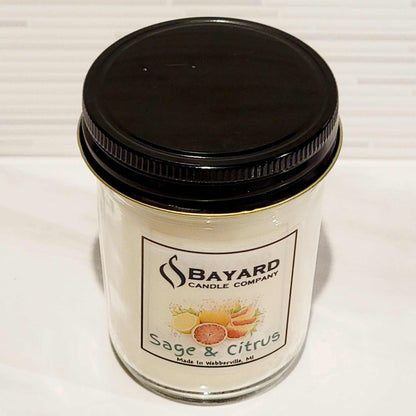 Sage and Citrus Soy Candle by Bayard Candle Company