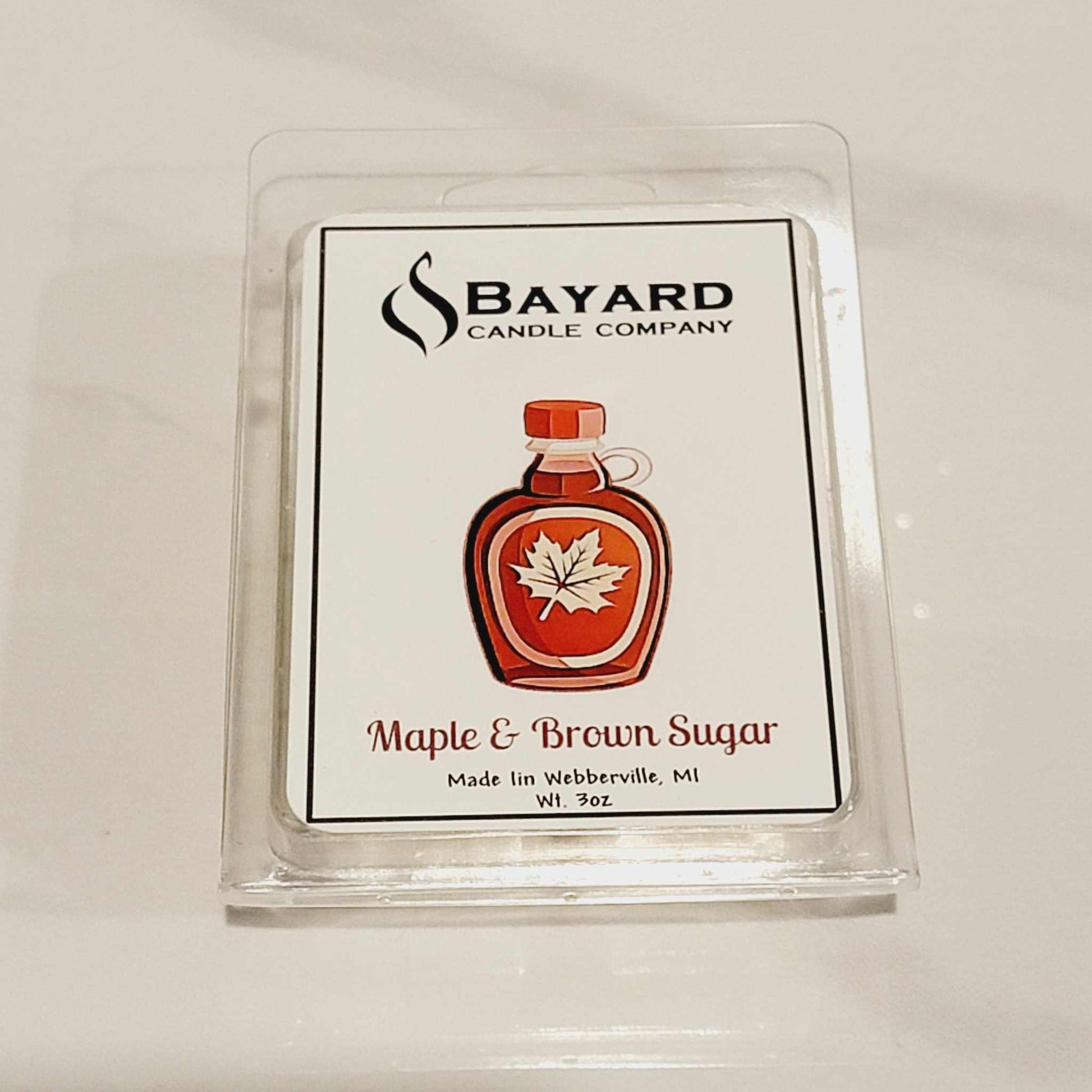 Maple and brown sugar soy wax melt is pure goodness
