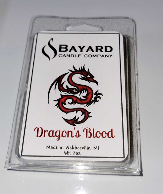 Dragons Blood Soy Wax Melt Top