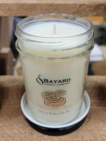 Cinnamon Bun Soy Candle top off