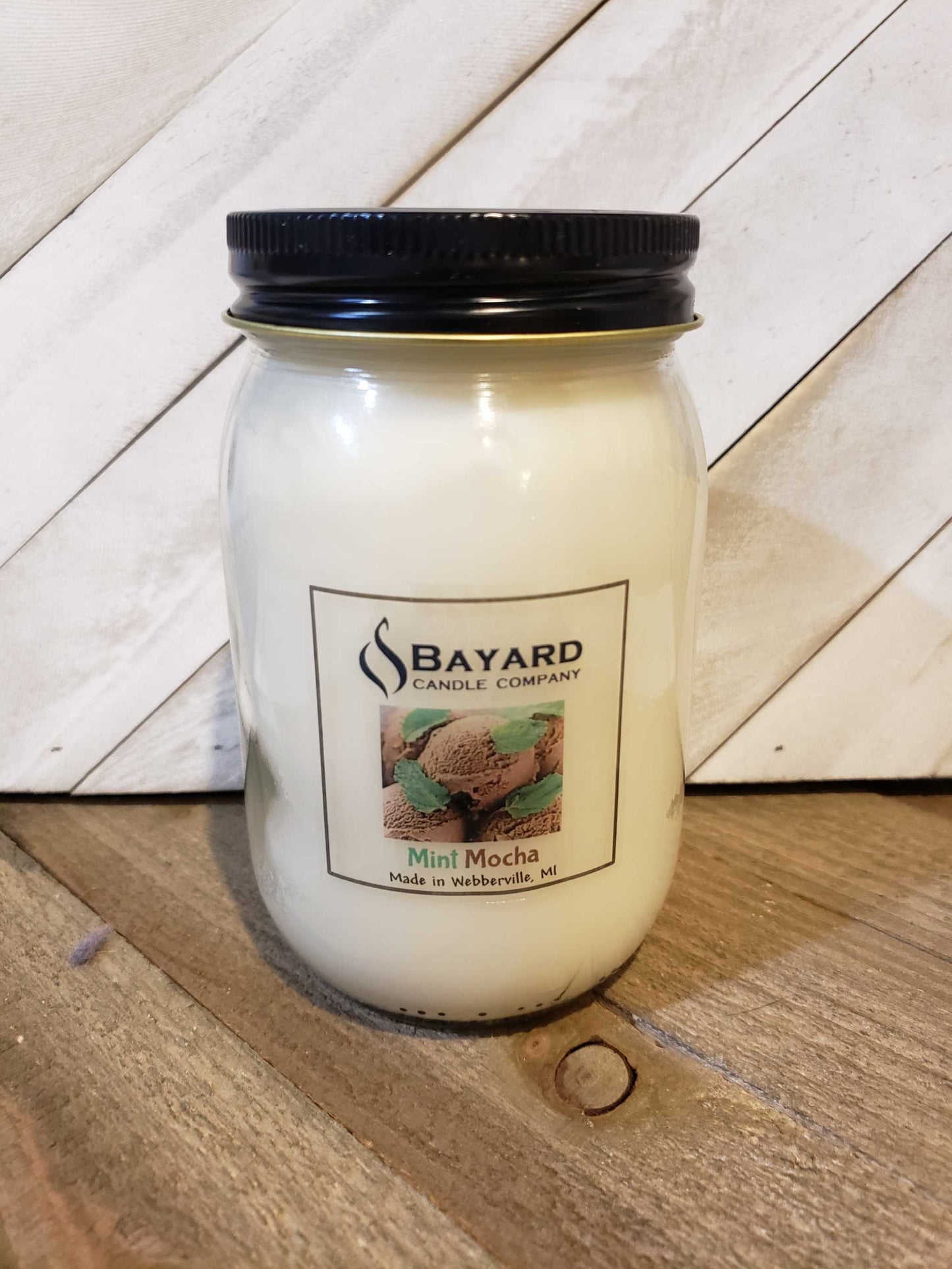 Mint Mocha Soy Candle 16oz