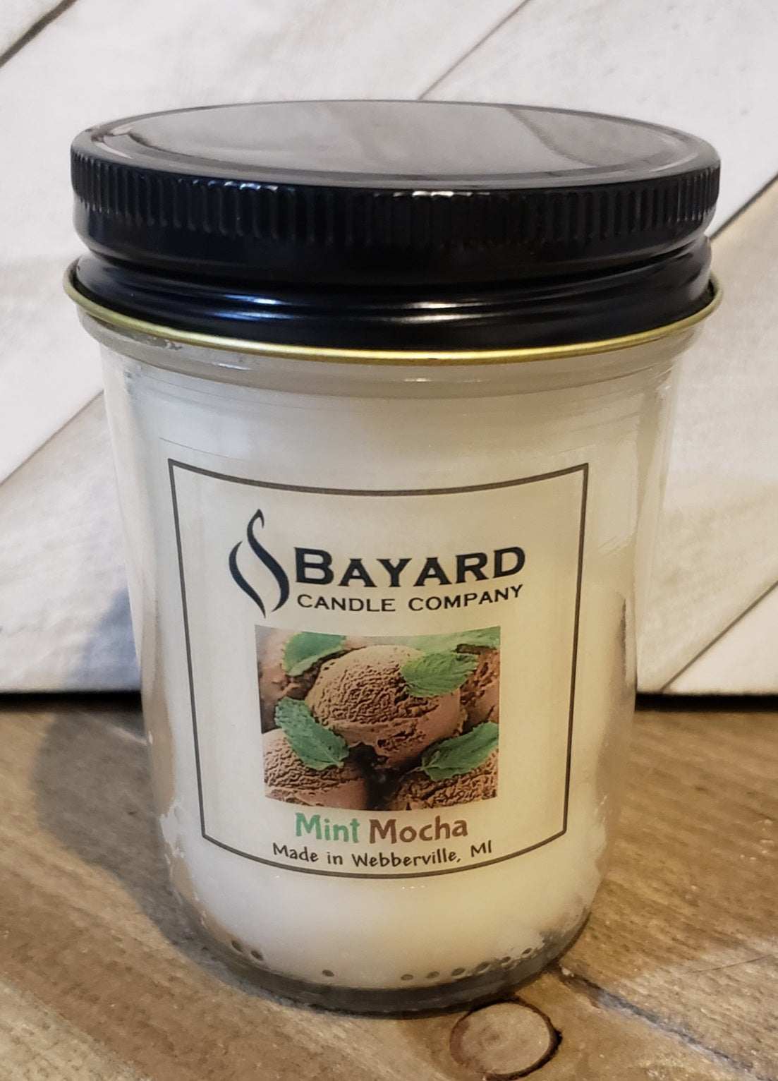 Mint Mocha Soy Candle 8oz