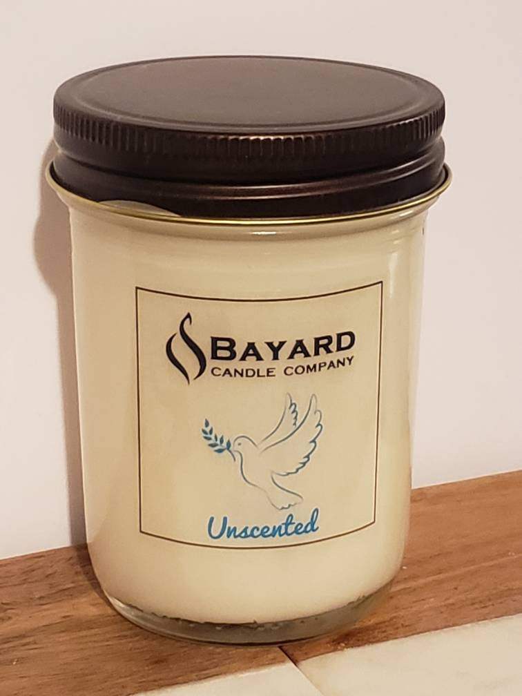 Unscented Soy Candle 8oz