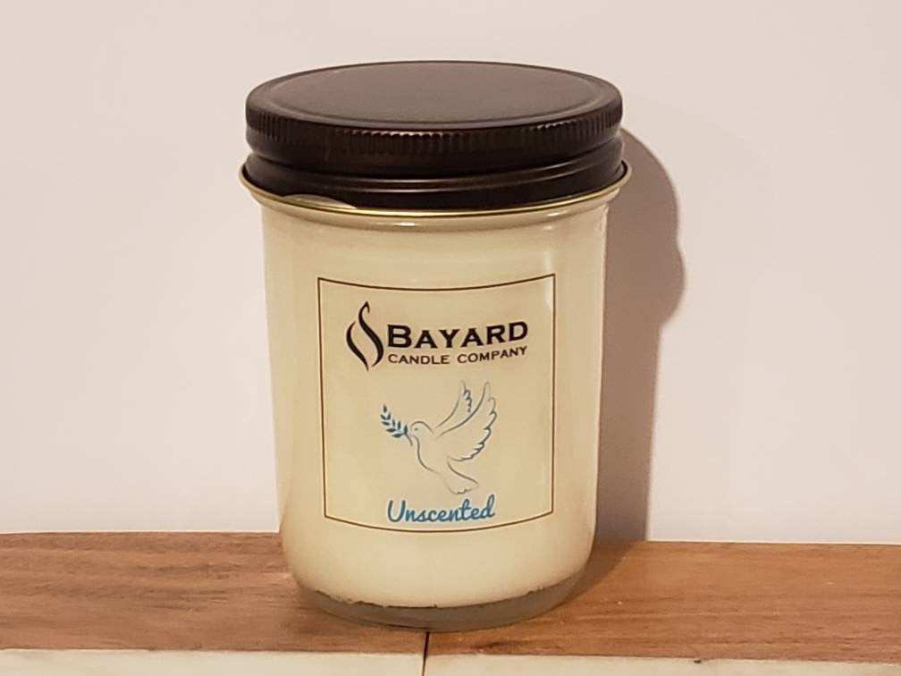 Unscented Soy Candle